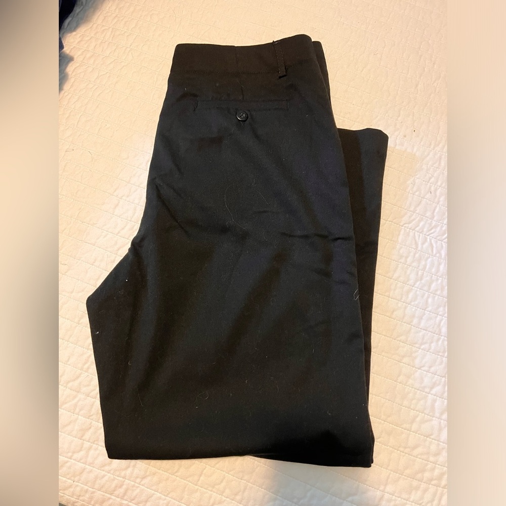 OLD NAVY black stretch dress pants size 12 short